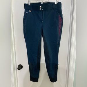 Women's Navy Riding Pants